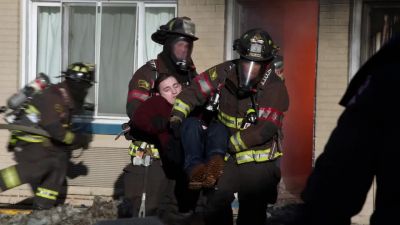 He was under water in the tub. - Chicago Fire
