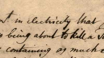He used a more powerful shock
to kill a turkey and reported - Benjamin Franklin
