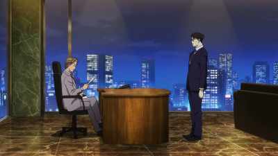 He used biometric authentication at his laboratory. - City Hunter: Shinjuku Private Eyes