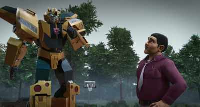 He used to say,
"The past is a present - Transformers: EarthSpark