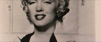 He uses an image that was
a publicity still - Andy Warhol's America