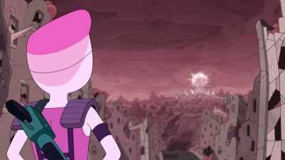 He uses it
to summon clouds - Adventure Time: Fionna & Cake