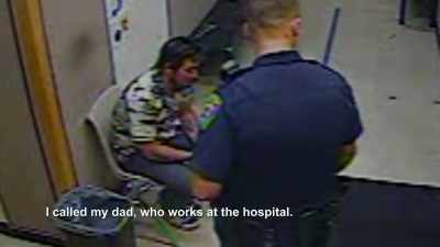 - He was very animated
with the hand slapping, - Interrogation Raw