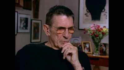 He was very congenial
and said, "Let's take a walk." - For the Love of Spock