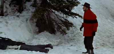 He waited on that rock. - Track of the Cat