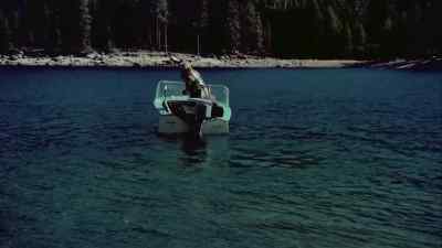 He was walking, Arnie. - The Crater Lake Monster