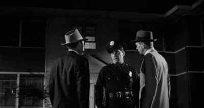 He was walking out the minute
we pulled around the corner, - The Killer Is Loose