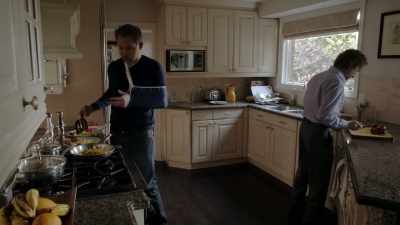 He walks into my station, - Damien