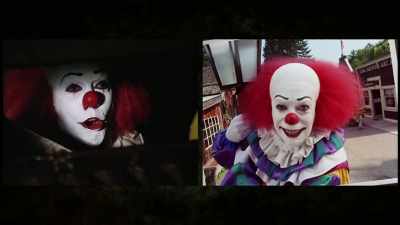 He wanted to be
able to use his face. - Pennywise: The Story of IT