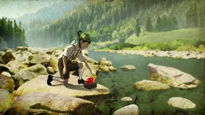 He wanted to know
if tiny fish saw color, - Cosmos: Possible Worlds
