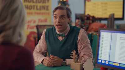 He wanted to leave Peggy, you, a
message that he would call her, - Holiday Hotline