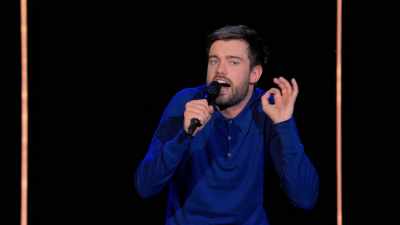 He wanted me to take my belt off.
Unfortunately, I was so high, - Jack Whitehall: I'm Only Joking