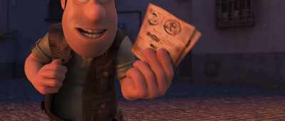 He wanted the notebook, - Tad, the Lost Explorer, and the Secret of King Midas