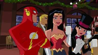 He wants to be
friends outside work - Justice League Action