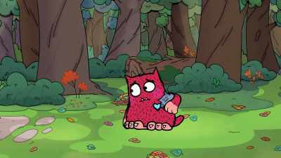 He wants to do all
these exciting things
with his friends, - Love Monster