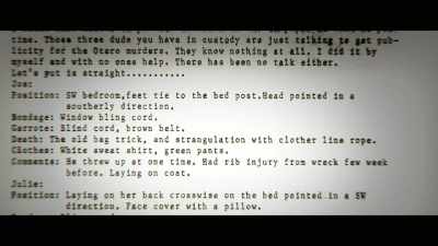 - He wants to give
himself a brand, - Invisible Monsters: Serial Killers in America