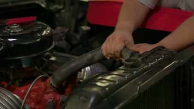 He wants to put
a new radiator in it - Shorty's Dream Shop