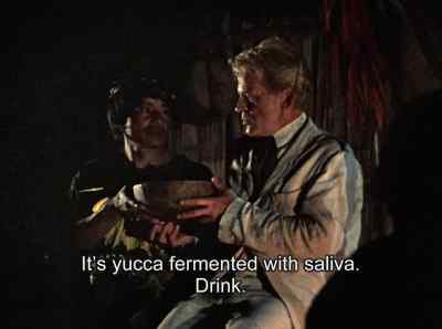 He wants you to drink it. - Burden of Dreams