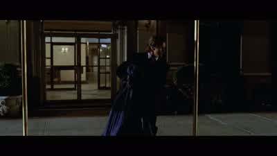 He was completely naked and standing up on the table. - American Psycho