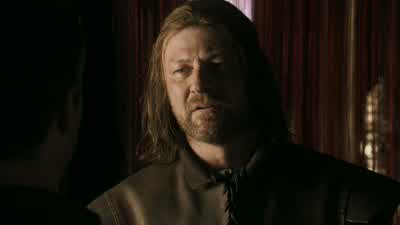 He was overcome with fatherly love. - Game of Thrones