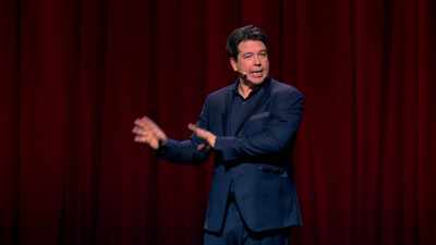 He was...
There was a shark attack incident, - Michael McIntyre: Showman