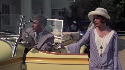 He wears a goddamn pink suit - The Great Gatsby