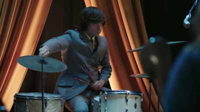  He, well, he lets his
 drums do the talking. - Sister Boniface Mysteries