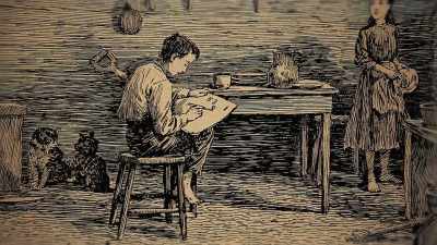 - He went to a primitive school
for less than one full year - Abraham Lincoln