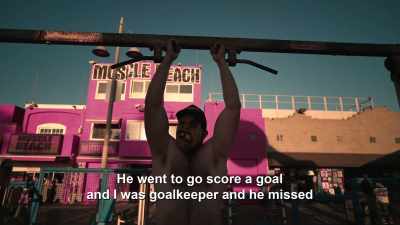 He went to go score a goal - ZEF - The Story of Die Antwoord