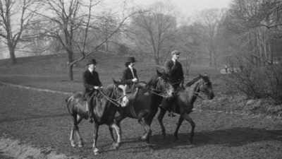 He went horseback
riding in Central Park, - Oppenheimer: The Real Story