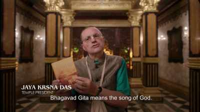 He went to some
publisher and he said, - Krishnas: Gurus. Karma. Murder.