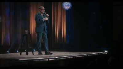 He was wetting his brush,
sitting on the toilet, - Tom Papa: Home Free