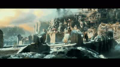 He will give us nothingSuch a pityStillYou tried I do not understandWhyWhy would he risk warIt is fruitless to reason with themThey understandOnly one thing - The Hobbit: The Battle of the Five Armies
