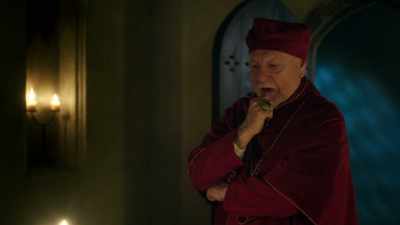 He will have left her
in the church for sanctuary. - The White Princess
