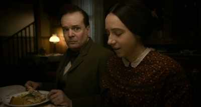 He will propose once they meet each other.
I'm sure Alice will pass muster. - The Ballad of Buster Scruggs