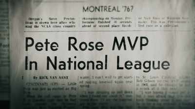 He wins an MVP with
five home runs. - Charlie Hustle & the Matter of Pete Rose