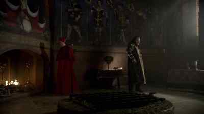 He wolfs his pheasant so. - The Borgias