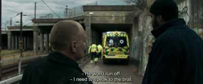 - He won't run off.
- I need to speak to the brat. - The Marco Effect