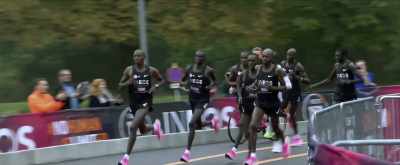 He won't save that time, - Kipchoge: The Last Milestone