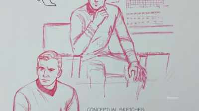 He worked from photographs - The Center Seat: 55 Years of Star Trek