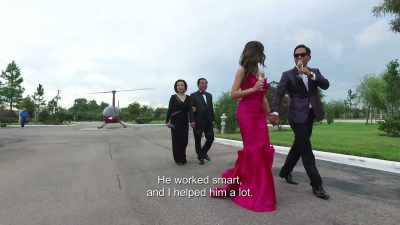 He worked smart and
I help him a lot, - House of Ho