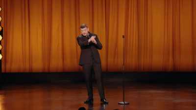 He would be standing
in the corridor shouting, - Kevin Bridges: The Overdue Catch-Up