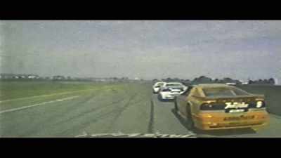 HE WOULD GET TO A CERTAIN SPOT
ON ANOTHER GUY'S CAR, - Blink of an Eye