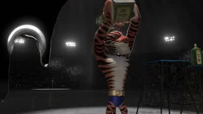 He would not stop pushing. - Madagascar 3: Europe's Most Wanted