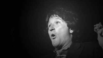 He would spend more
and more time away, working. - Robin Williams: Come Inside My Mind