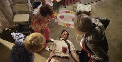 He wouldn't be lying there dead - Bad Grandmas