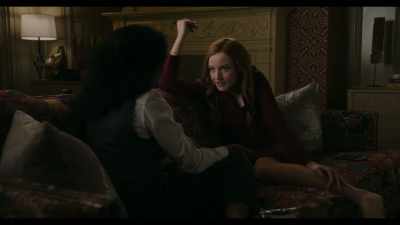 He wouldn't have his hand on my ass
if I were a man, - Inventing Anna