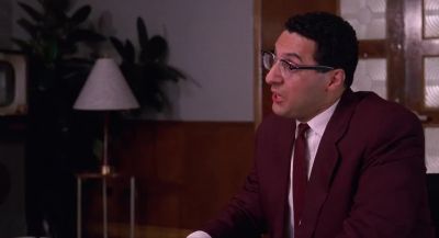 He wouldn't know the answer to a doorbell if you didn't give it to him - Quiz Show