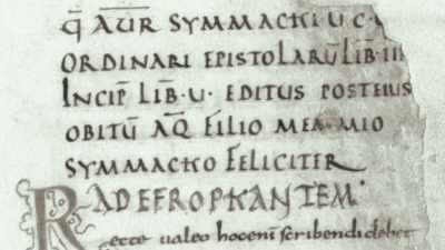  - He writes to his contacts
 requesting wolfhounds - Colosseum