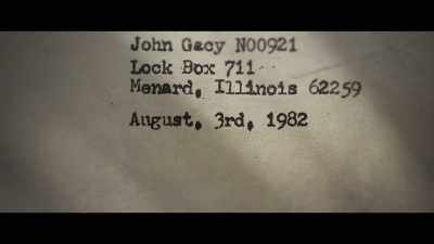 He was writing letters.
He got a pen-pal club - John Wayne Gacy: Devil in Disguise